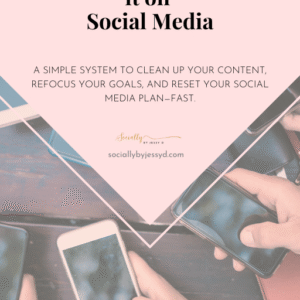 One-Hour to Stop Winging it on Social Media- FREE Guide